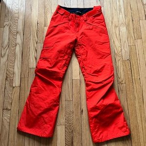 North Face Women’s Freedom Snow Pants in Flame